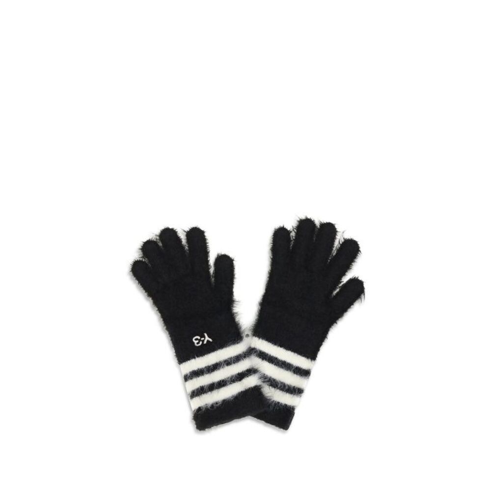 Y-3 Black Recycled Polyamide Men's Gloves